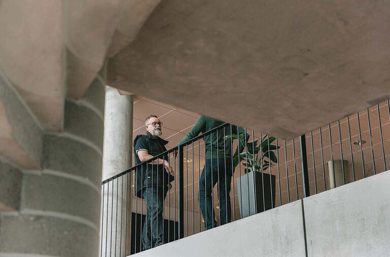 Tony Gorschek i J-huset på Blekinge Tekniska Högskola